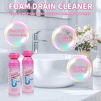 Yugou Foaming Drain Cleaner, Sink Cleaner and Deodorizer, Drain Clog Remover for Kitchen Sinks, Shower Drains, Tubs (1pcs)