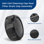 ArrogantF R0523000 Drain Cap Assembly Replacement for Zodiac Jandy DEV、CV and CL Series Pool Filter and Salt Cell/Spa DE/Cartridge Filters Drain Cap (2 Pack)