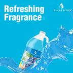 Bastion Blue Breeze Antibacterial Foaming Hand Soap Bulk Refill – 1 Gallon (128 oz) Rich Lather, Moisturizing Formula – Washes Away Germs & Bacteria – Refreshing Clean Scent for Foaming Dispensers
