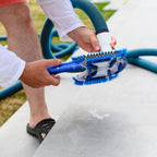 Pool Vacuum Hose With Swivel Cuff 1-1/2" Diameter 30FT Flexible Heavy Duty Pool Vacuum Cleaning Hose Perfect for Above&In Ground Swimming Pool