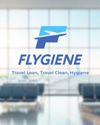 FLYGIENE Travel Sanitizing Wipes (20 Count (2 Packs of 10))