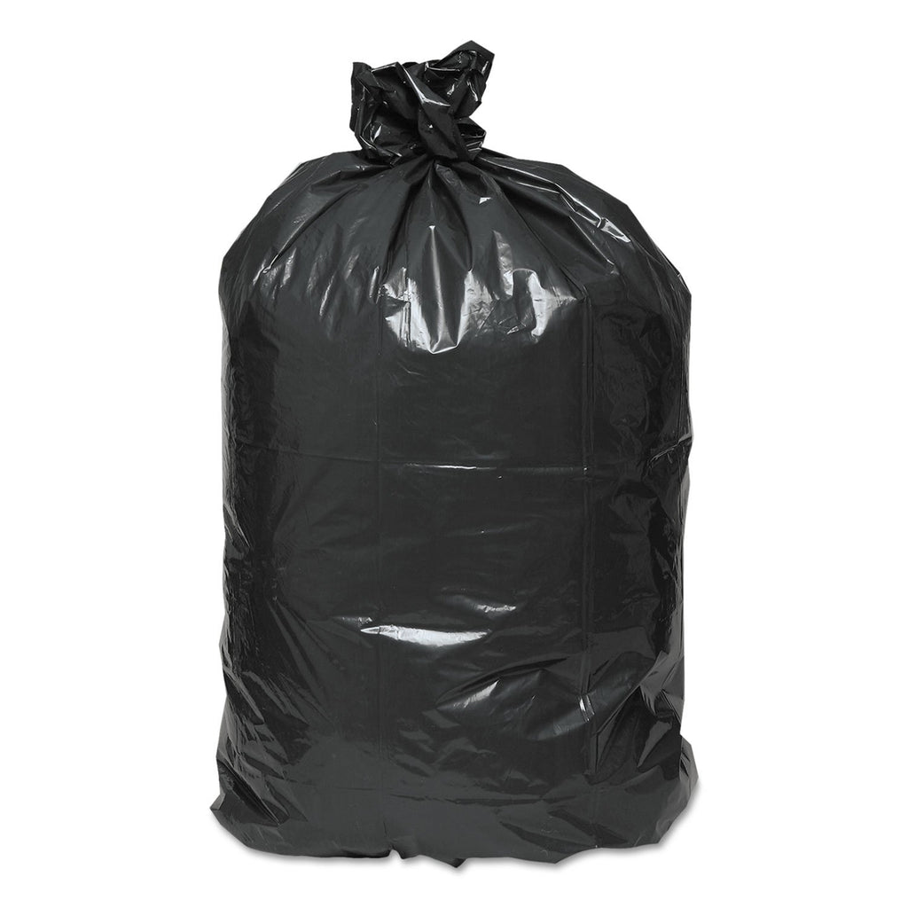 Earthsense Commercial RNW4050 Can Liner 33x39, 31-33 Gal, 1.25 mil, Black, (Case of 100)