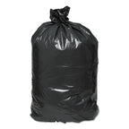 Earthsense Commercial RNW4050 Can Liner 33x39, 31-33 Gal, 1.25 mil, Black, (Case of 100)