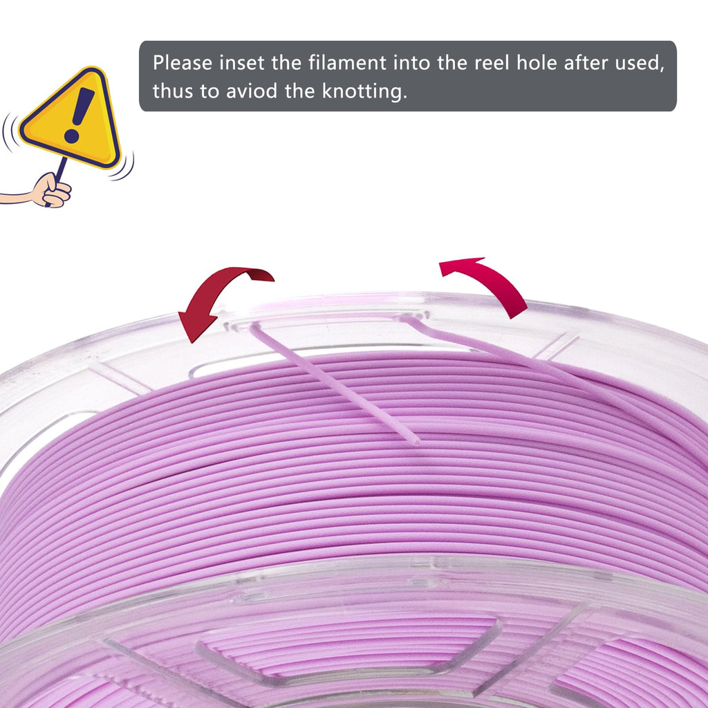iSANMATE High Speed Matte PLA+ 3D Printer Filament, Matte Lilac PLA+ Filament 1.75mm Designed for High Speed 30-600mm/s, Fast Printing Speed PLA, Dimensional Accuracy ±0.02mm, 1kg Spool (2.2lbs)
