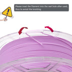 iSANMATE High Speed Matte PLA+ 3D Printer Filament, Matte Lilac PLA+ Filament 1.75mm Designed for High Speed 30-600mm/s, Fast Printing Speed PLA, Dimensional Accuracy ±0.02mm, 1kg Spool (2.2lbs)