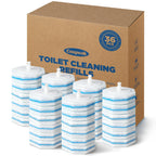 36 Count Toilet Wand Refills For Clorox Toilet Wand, 5X Cleaning Power Toilets Bowl Cleaners With Exclusive Formula, High-Density Disposable Toilets Brush Scrubber - No Falling Apart, Fresh Fragrance