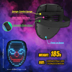 LED Mask Gesture Sensing Light up Mask Cool Kids Toys Gifts for Boys