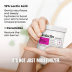AmLactin Crepe Firming Cream - Therapeutic Skin Tightening Cream for Body – No-Scrub Exfoliator and Moisturizer, Skin Care with 15% Lactic Acid AHA, 12 oz (Packaging May Vary)
