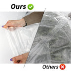 Laapee Greenhouse Plastic Sheeting 8' x 25' 6 Mil, Clear UV Resistant Heavy Duty Polyethylene Film, Thick Greenhouse Cover for Garden, Farm, Agriculture
