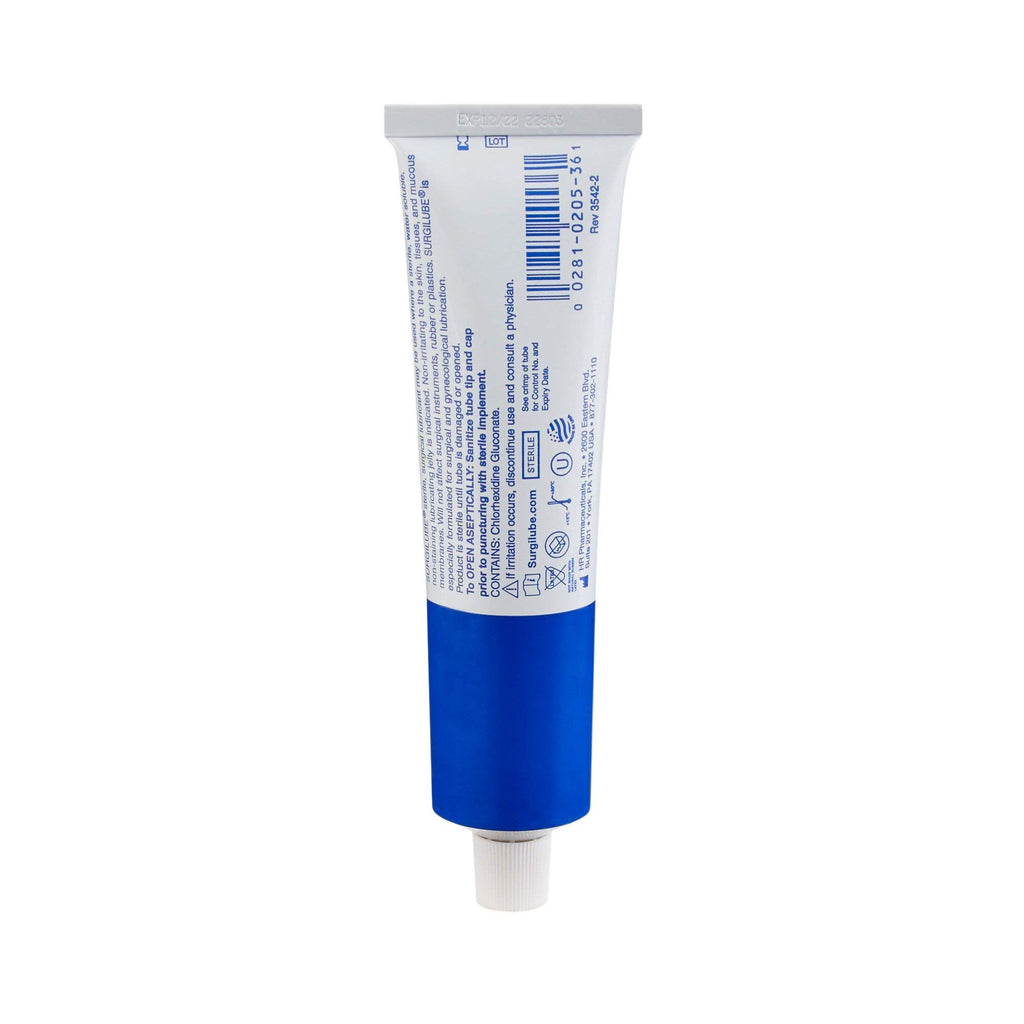 Surgilube Lubricating Jelly - Sterile - 4.25 oz tube - Box of 12