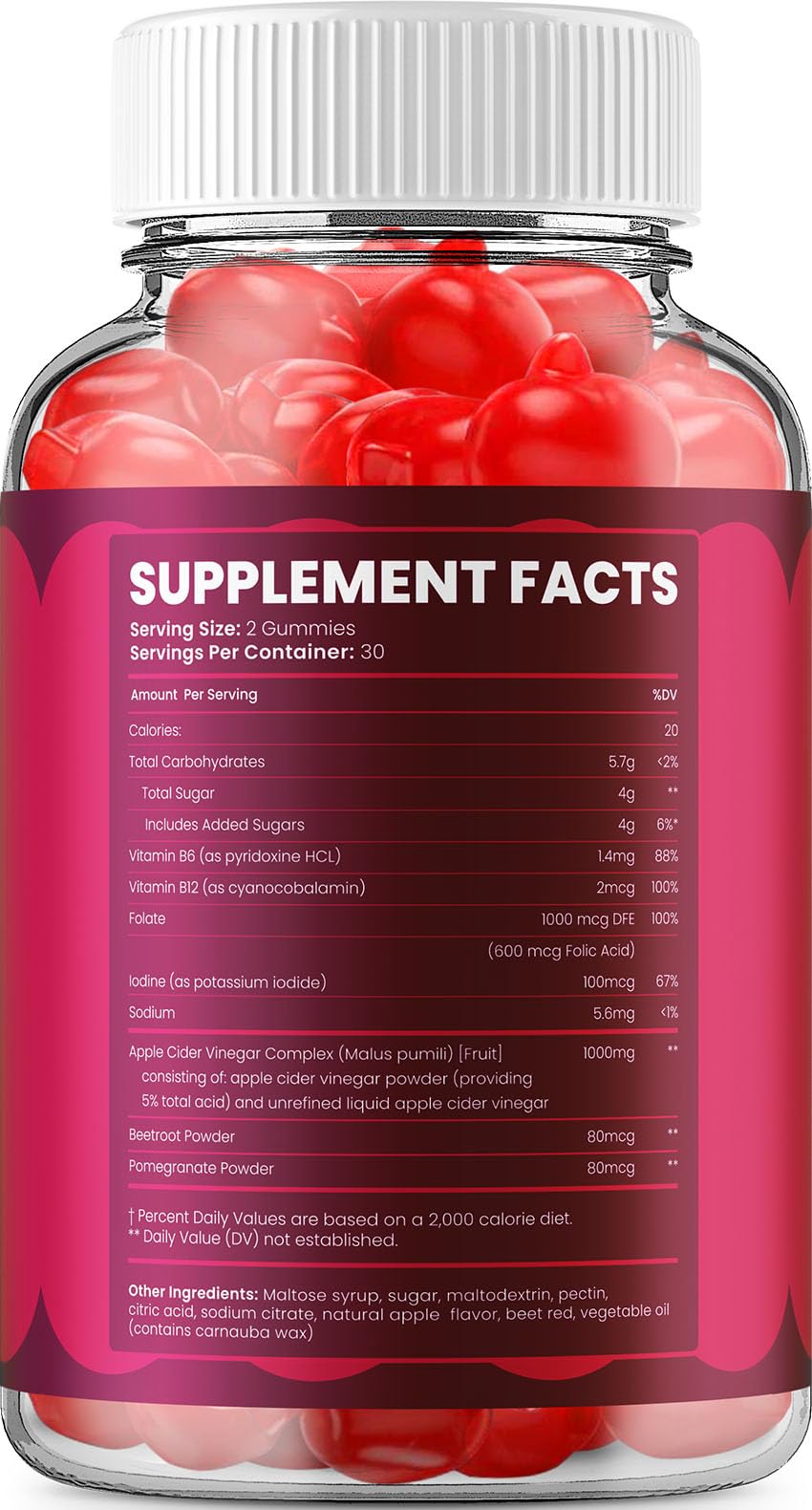 Gumitide ACV Gummies Supplement, Gumitide Gummy Advanced Formula Natural Ingredients, Reviews, 60 Gummies