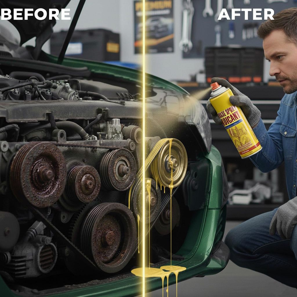 TERFISE 6.1oz Anti-Rust Lubricant Spray & Rust Remover for Metal, Multi-Purpose Penetrating Oil, Fast-Acting Lubricant Rust Dissolver for Vehicles, Tools, Chains, Bolts & Hinges (2 pcs)