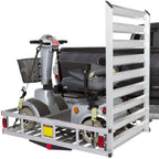 Silver Spring Aluminum Scooter and Wheelchair Carrier - 500 lb Capacity for Class III or IV 2" Hitch