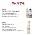 Dr.Melaxin Peel Shot Glow Rice Toner 200ml hydrated Skin Cleansing Skin Korean Skin Care