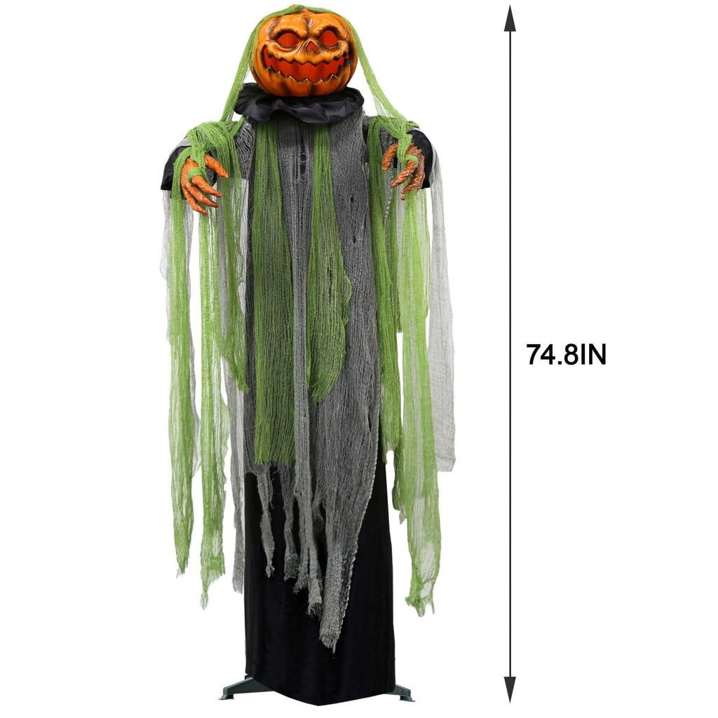 6 Ft Animated Halloween Root of Evil Prop, Halloween Decorations Outdoor