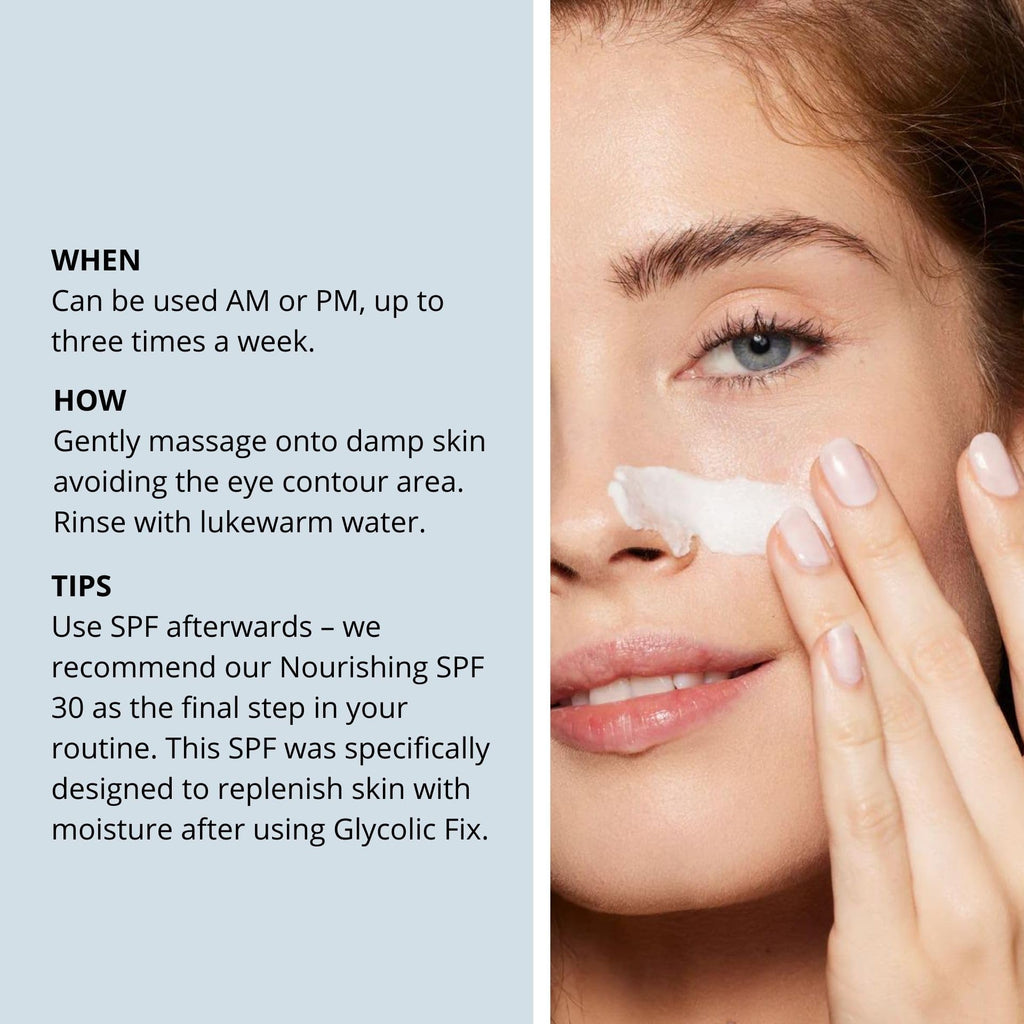 Nip + Fab Glycolic Fix Scrub (2.5 fl oz) – 3% Glycolic Acid 3-in-1 Facial Exfoliator – Brightening AHA Face Scrub with Salicylic Acid for Smooth Radiant Skin