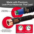 Pocket Hose Copper Bullet 50 FT Expandable Garden Hose, 10-Pattern Nozzle