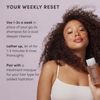 OUAI Detox Shampoo - Clarifying Shampoo for Build Up (10 Fl Oz)