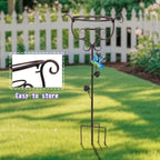 VCUTEKA Gazing Ball Stand, Metal Garden Gazing Globe Stand for 8-10" Balls