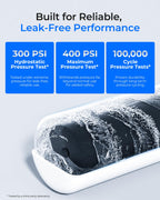 Waterdrop 4396508 Refrigerator Water Filter, Replacement for Everydrop® Filter 5, EDR5RXD1, Whirlpool® WF-NLC240V, 4396510, NLC240V, PNL240V, 4396508p, 4396547, 4392857, LC400V, 3 Pack