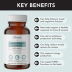 Just Ingredients Magnesium Complex - Five Bioavailable Forms for Relaxation, Sleep, Mood Support - 60 Capsules