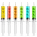 JOLLY PARTY 40 Pack Jelly Shot Syringes, 2 oz Jelly Shot Syringe With Caps, Reusable Plastic Syringe for Jelly Shot, Halloween Jelly Shot Syringes for Party, Christmas, Thanksgiving