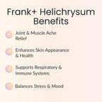 Vitality Extracts Frank+ Helichrysum Balm - 2oz, Frankincense Boswellia Serrata, Helichrysum Gymnocephalum, All-Natural Relief, Skin Soothing, Beeswax