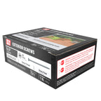 Grip-Rite Exterior Screws - Safe for Use in Treated Lumber - #2 Phillips Bugle Head - Coarse Thread Deck Screws - PrimeGuard Coating - 1lb Box - #9 x 3 - Gray - PTN3S1