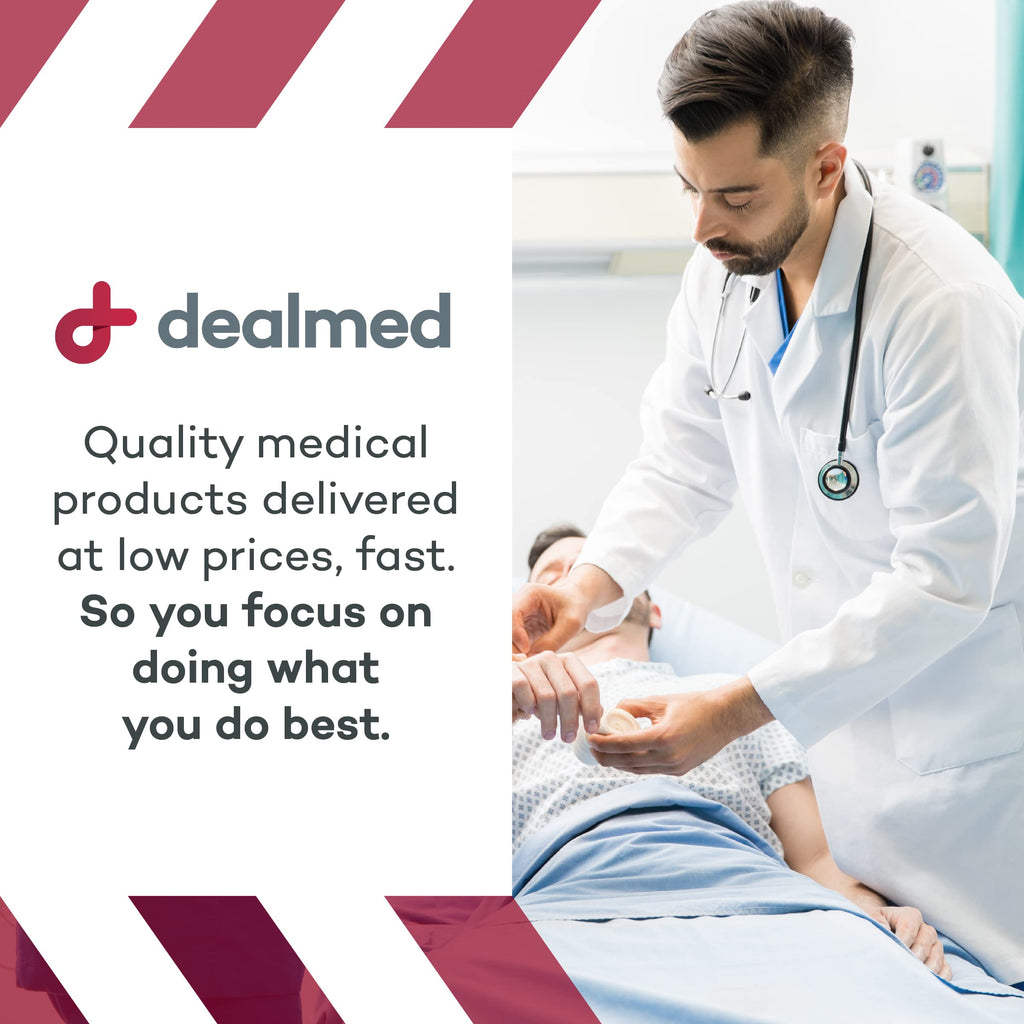 Dealmed 6" Cotton-Tipped Wood Applicators – 200 Sterile Cotton-Tipped Applicators for Application of Medication, Cleaning Skin, Arts, Crafts and More (Box of 200) (Pack of 2)