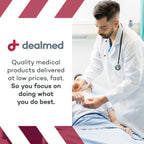 Dealmed 6" Cotton-Tipped Wood Applicators – 200 Sterile Cotton-Tipped Applicators for Application of Medication, Cleaning Skin, Arts, Crafts and More (Box of 200) (Pack of 2)