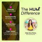 HUM Flatter Me Digestive Enzymes for Women & Men, Digestive Health Bloating Supplement with Ginger & Peppermint Leaf, Fast Acting Anti Bloat Pills Multi Enzyme for Debloating, Vegan, 60 Capsules