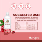 MaryRuth's Liquid Nighttime Multimineral | NO Melatonin | Bedtime Routine | Magnesium Citrate | Calcium | Zinc | Vitamin D3 | Available in 4 Flavors | Vegan | Sugar Free | Gluten Free | 32 Oz