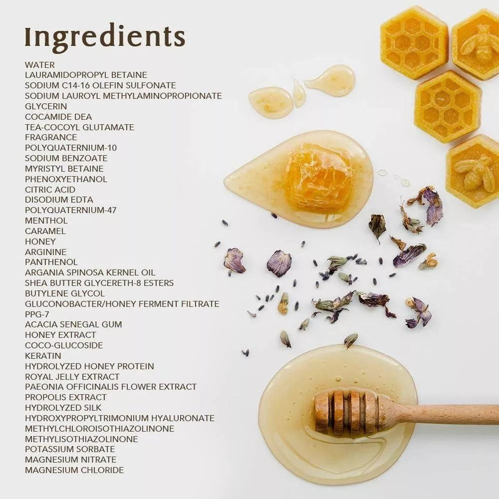 &honey Deep Moist 3 items Set (Shampoo step 1.0 440ml ,Treatment step 2.0 440ml ,Hair Oil step 3.0 100ml) for Frizzy, Dry, Curly Hair. Product of Japan.