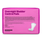 Amazon Basics Incontinence Pads for Women, Postpartum, Bladder Management, Overnight Absorbency, Unscented, with Odor Management, 60 Count (2 Packs of 30), Packaging May Vary