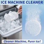 STREALE Ice Machine Cleaner Maker and Descaler - 100 Ice Maker Cleaner Tablets Compatible with All Major Brands, Nickel Safe Descaler Countertop Portable Commercial Icemaker Cleaning Solution
