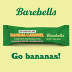 Barebells Soft Protein Bars Banana Caramel - 12 Bars (1 pack of 12) - Protein Snacks with 16g of High Protein - Fluffy Chocolate Treat with 2g of Total Sugars - Soft Protein Snack & Breakfast Bars
