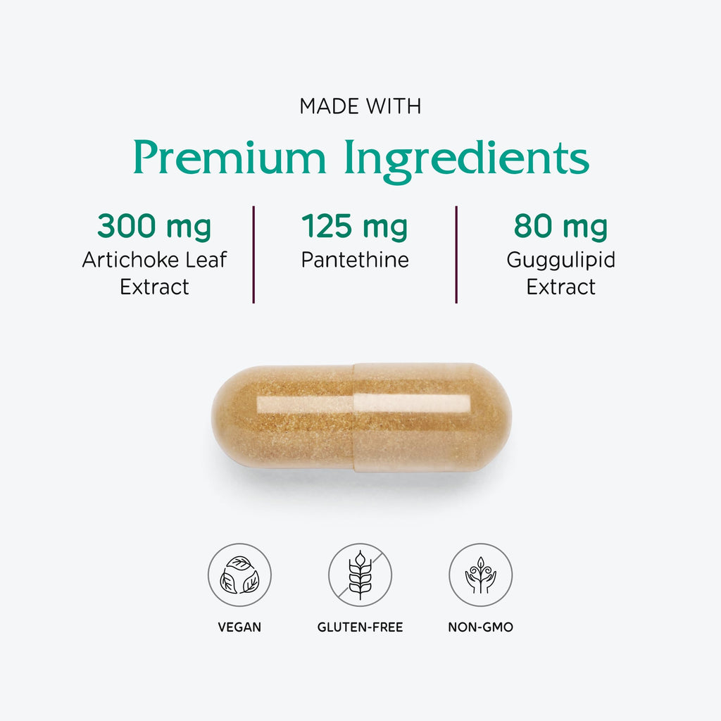 Vitanica CholestBlend - Supports Cholesterol Already in Healthy Range with Berberine, Red Yeast Rice, & Bergamot Orange - Vegan - 90 Capsules
