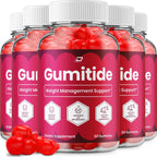 Gumitide ACV Gummies Supplement, Gumitide Gummy Advanced Formula Natural Ingredients, Reviews - 5 Pack - 300 Gummies