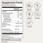 Humann Tart Cherry Gummies - Uric Acid, Immunity, Inflammation & Metabolic Health Support – NSF Certified Sport, Powerful Antioxidant & Non-GMO - from Maker of SuperBeets - 60 Sugar-Free Vegan Gummy