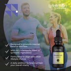Lyfetrition Serrapeptase 250000 SPU 118 ml, 4 FL Oz Liquid, 220 Servings, Made in USA, Quick Absorption, Potent Ingredients, Non-GMO