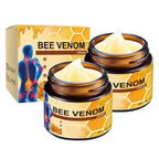OSFRIAGE Bee Venom Joint Gel, Professional Bee Venom Ointment,Bee Venom Cream,Bee Venom Joint and Bone Cream for Back, Knee, Hands, Neck, Feet -60g (2PCS)