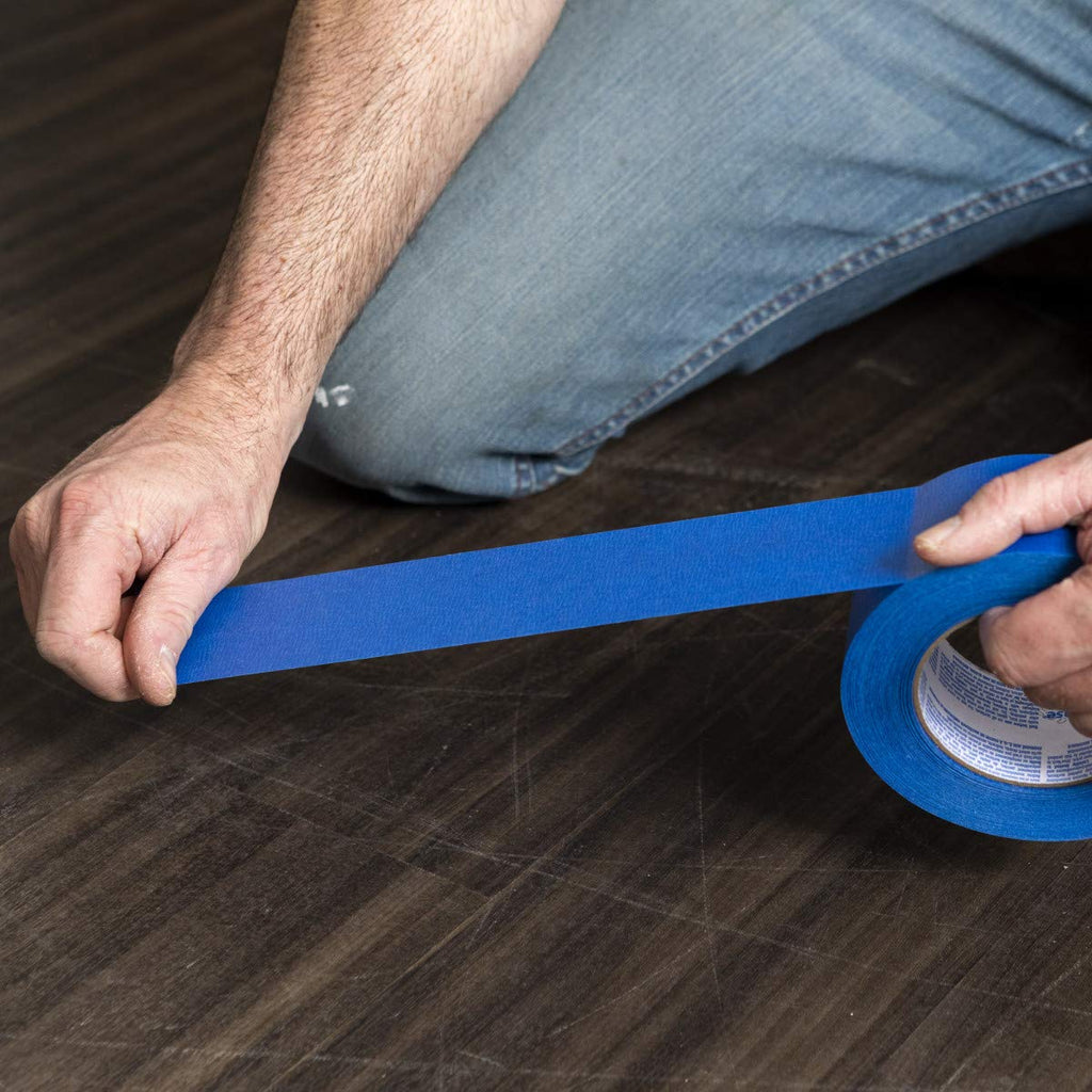 Duck Clean Release Blue Painters Tape, Masking Tape for Paint Projects, 1 in (0.94 in x 60 yd) Single Roll, 240193