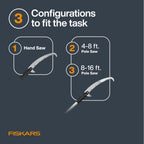 Fiskars 4-16 Ft XtendControl Extendable Modular Pole Saw & Tree Trimmer