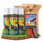 Mo Deck Lawn Mower A Nonstick Spray with CanGun1 – Pressurized Deters Grass & Clipping Buildup Reduces Clumping, Protects Deck from Corrosion, Easy Metal-Safe Spray-On by Flyleaf PRO (3 Cans - 11 oz.)