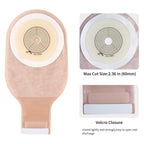 20 Pack Colostomy Bags, One Piece Ostomy Bag Ostomy Supplies, 15 mm-60 mm Cut to Fit Drainable Pouches with Closure for Ileostomy Stoma Care