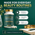 Claranova Labs Elastin Peptides, 1000mg Marine Elastin Peptide Skin Tightening Formula