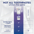 Crest 3D White Brilliance Toothpaste, Luminous Purple, 4.6 oz (Pack of 3), Whiter Teeth in 3 Days, Anticavity Fluoride Toothpaste for 24 Hour Stain Prevention