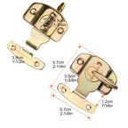 6 Sets of Align-N-Lock Table Locks, Abuff Heavy Duty Dining Training Table Buckles Connectors Great for Table Leaf, Extension Tables, Computer Workstations and Conference Tables