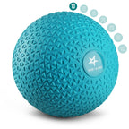 Yes4All Slam Balls, 10-40lb Medicine Ball Weight, Durable PVC Sand Filled Workout Dynamic Medicine Ball for Core Strengthen