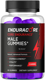 Enduracore Gummies - Official Enduracore Gummys with All Natural Ingredients, Advanced Daily Maximum Strength Formula for Wellness & Overall Health Support, 60 Gummies for 1 Month